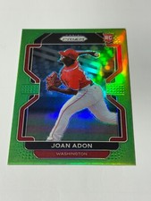 2022 Panini Prizm Tier II Lime Green Prizm 89/125 Joan Adon #154 Rookie RC