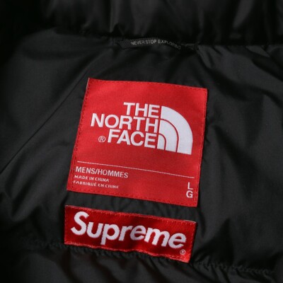 Supreme x THE NORTH FACE Nuptse Down Jacket Size L | eBay