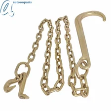 GRADE 70 Chain Assembly 15" J Hook Grab and Mini J Hook Cluster 5/16" x 6FT