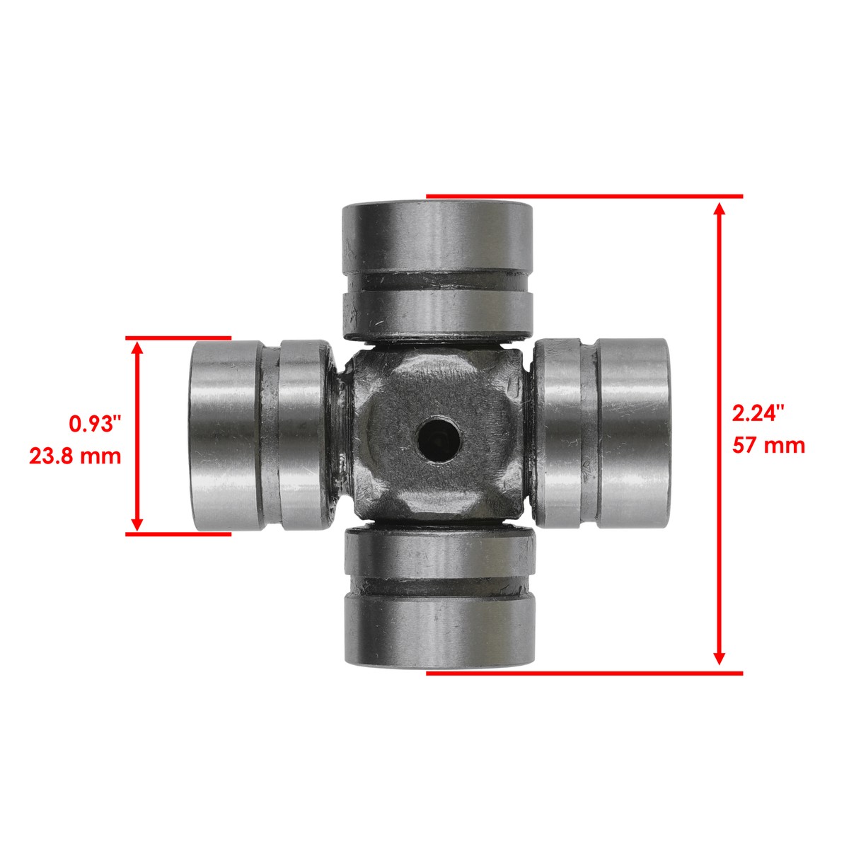 Caltric Front Drive Shaft Yoke & U-Joint Kit For Polaris ATV/UTV - Fits Xpedition, Ranger, RZR, Sportsman Models - View #12