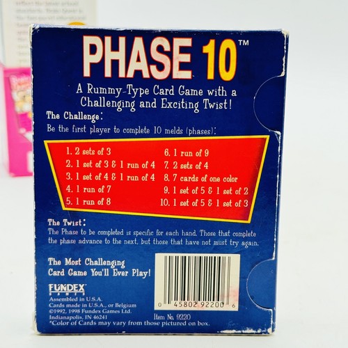 Family Card Games Phase 10 Uno Frozen Go Fish Old Maid Story Road Trip Vacation - Picture 15 of 18