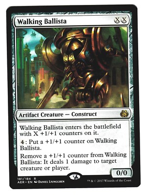Magic The Gathering MTG Aether Revolt AER 2017 #181 Walking Ballista NM x1 LOT2