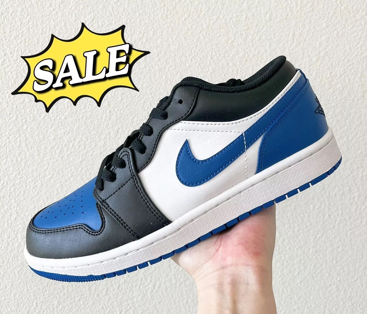 Game Royal Toe Air Jordan Blue And Black Low ?Size Jordan Low