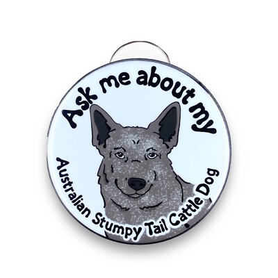 Australian Stumpy Tail Cattle Dog Bottle Opener Keychain Accessories 2.25''