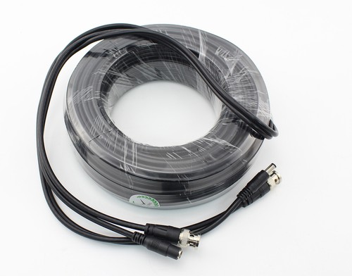 20M 4K HEAVY DUTY RG59 COAXIAL + POWER CCTV SHOTGUN CABLE BNC ready-made - Picture 6 of 6