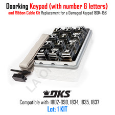 Doorking Keypad Replacement (with number and letters) 1804-156 Ribbon Cable Kit