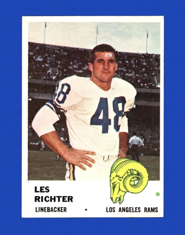 Les Richter trading card
