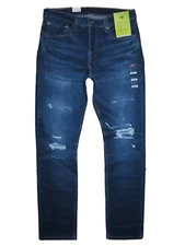 Men's Levi's 511 Slim Stretch Flex Denim Jeans Stitched with Holes NWT