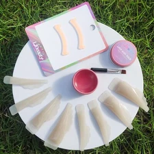 Libeauty Eyelash Lift Rods 12Piece Lash Glue Wax for Eyelash Perm with Reusab...