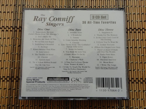 Ray Conniff And the Singers - 36 All-Time Favorites *CD*+BONUS CD 12 tun=4CDS-EC - Picture 2 of 4