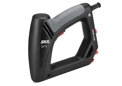 Skil Elektrotacker Nagler 8200 AA, Klammergerät mit 400 Klammern + 100 Nägel
