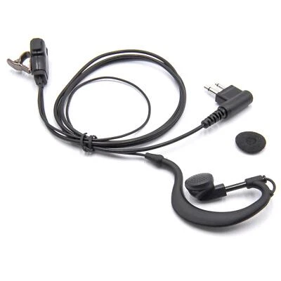 VHBW Headset Ohrhörer für Motorola GP88 GP300 GP73 GP600 GP68 CP040 Funkgerät