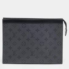 Louis Vuitton Voyage MM Monogram Eclipse Reverse Canvas Pochette