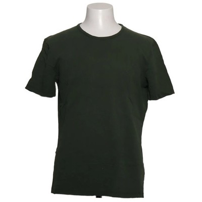 Asket, T-shirt, Größe: L, Grün, Baumwolle, Einfarbig, Herren #Xob