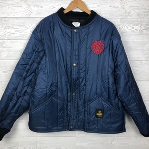 VTG RefrigiWear "Cooler Wear" Insulated Work Jacket Long Sleeve Blue Men's XL