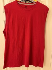 Fruit Of The loom Mens Cutoff T Shirt