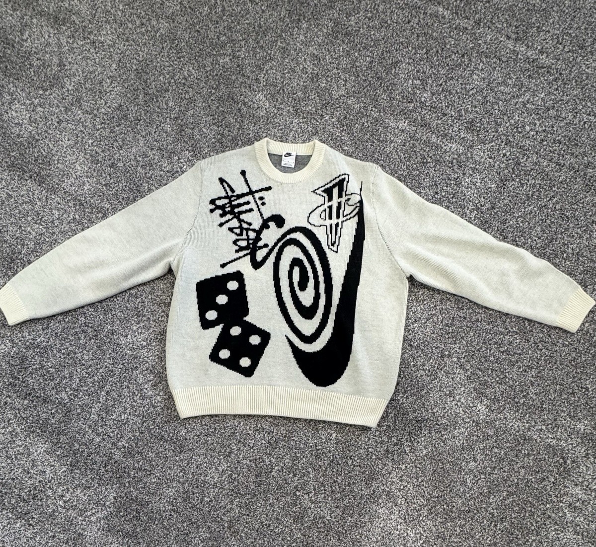 Stussy x Nike Icon Knit Sweater | M | NWOT | | eBay