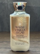 Bath Body Works WARM VANILLA SUGAR Body Lotion 8oz. New