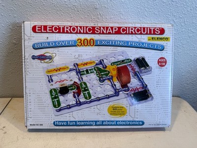 Elenco Electronic Snap Circuits Model SC-300 Project Kit  Complete Great
