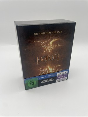 Blu-ray Die Hobbit Trilogie Limitiert 3 Steelbook 6 Disc Film Bilbo s Journal