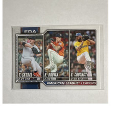 Topps 2026 Series 1 League Leaders #327 Skubal Brown Crochet Base Set