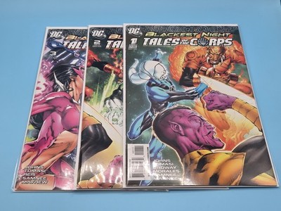 BLACKEST NIGHT: TALES OF THE CORPS #1-3 * DC Comics Lot * 2009 - Lot # C-15