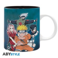 Naruto Mug 320 Ml Team 7 Vs Haku/Zabuza Subli