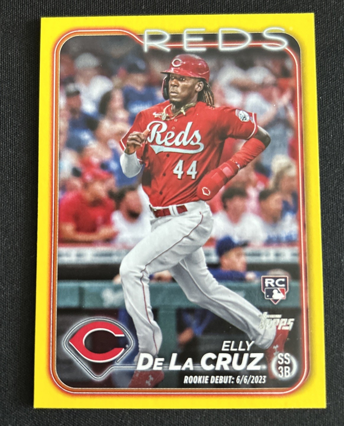 2024 Topps Update Series - Rookie Debut Elly De La Cruz #US350 Yellow (RC)