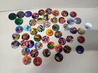 Vintage 1990s Lot Of 47 X-Men/Marvel Comics Pogs / Milk Caps with 3 Slammers