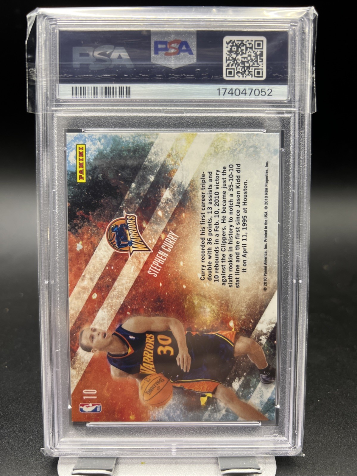 2009 Panini Absolute Memorabilia Star Gazing (Retail) Stephen Curry Rookie view 2