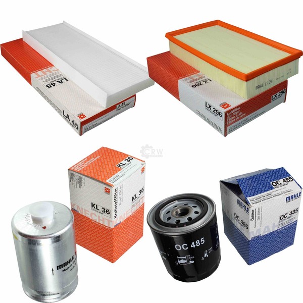 Mahle Kraftstofffilter KL 36 Innenraum LA 45 Luftfilter LX 296 ÖLfilter OC 485-image