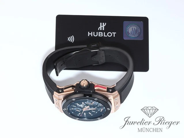 Hublot Big Bang Alarm Repeater 403.OM.0123.RX 2016 Rosegold 750 Handaufzug Gold - Bild 2 von 2