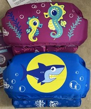 PUDDLE JUMPER CHILD BASIC LIFE VESTS CHILD 3  33-55 LBS SHARK OR SEAHORSE NWT
