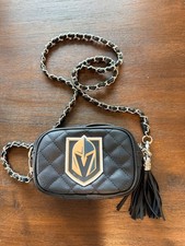 Vegas Golden Knights Crossbody Handbag 6 inch x 4 inch x 2 inch