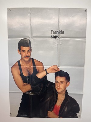Frankie Goes To Hollywood Poster Original Frankie Says... Deutschland Druck 1984
