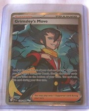 Grimsley's Move 120/094 Ultra Rare Phantasmal Flames Pokemon Card, Mint
