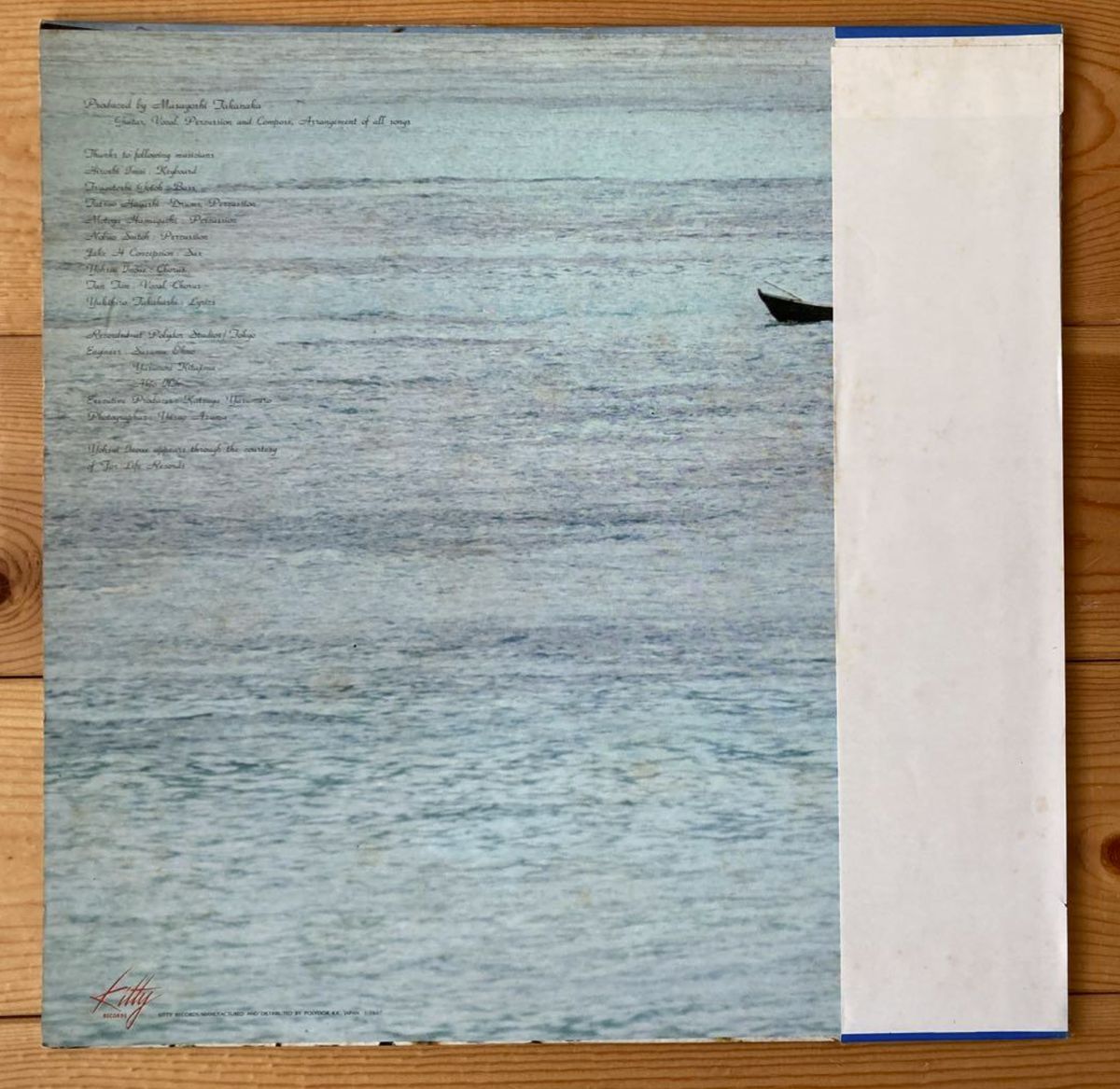 Masayoshi Takanaka/Seychelles (Clear Sky Blue Vinyl) UPJY9433 LP