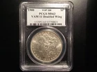 🔥🔥1900 Morgan Dollar • PCGS MS63 • VAM‑11 Dbl Wing • Top 100 • Bright Luster🔥