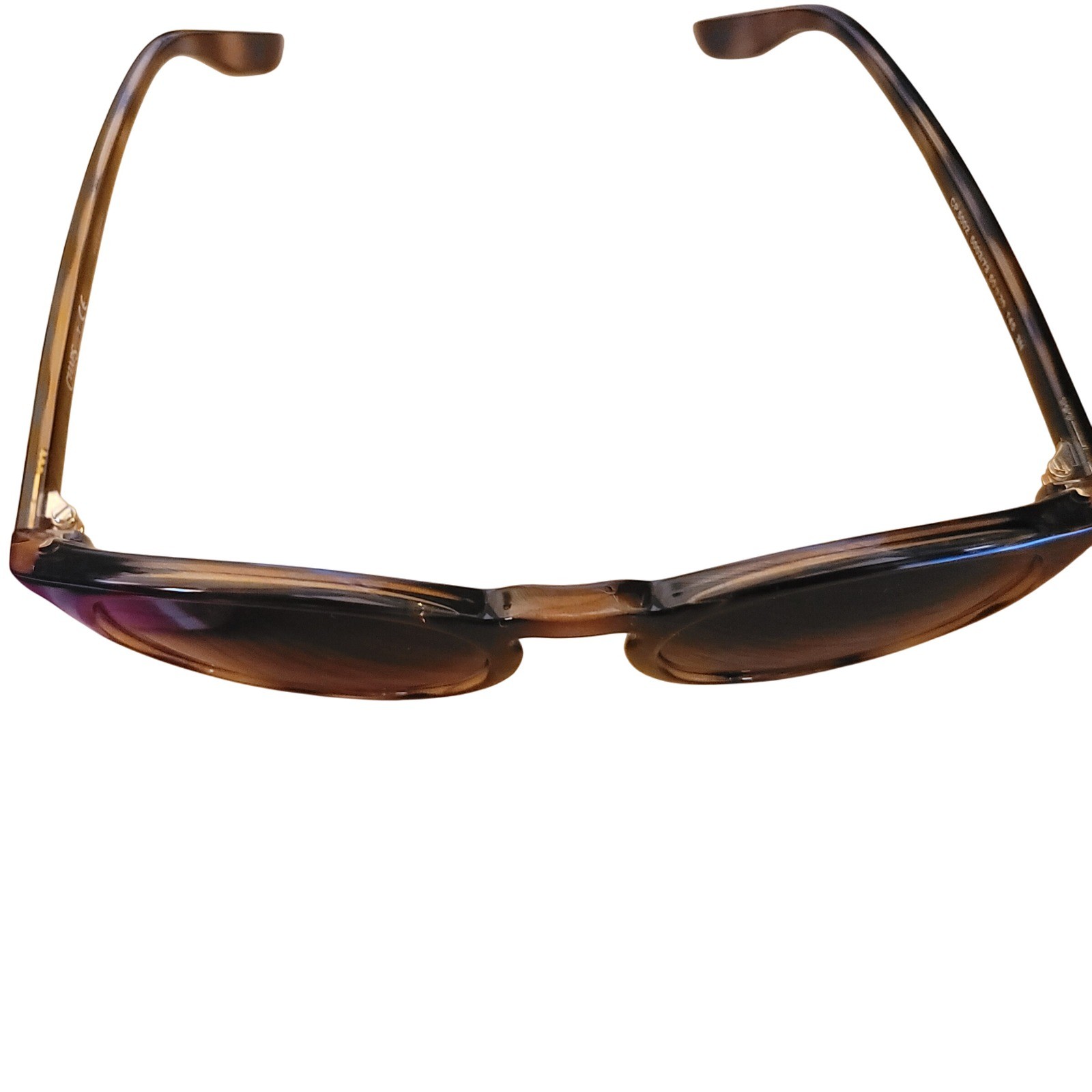 Chaps Tortoise Shell Round Sunglasses Designer Ey… - image 2