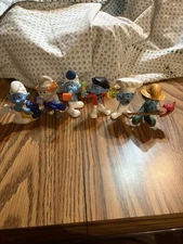 McDonald’s Smurfs (Greedy, Hackus, Party Planner, Painter, Chef, And Farmer) Fig