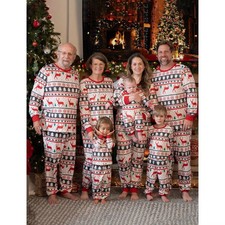 PATPAT Family Christmas Pjs Matching Sets Xmas Holiday Jammies Christmas