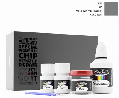 Color N Drive Touch Up Paint Kit Kia K5 Wolf Grey Metallic C7S  never used