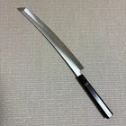 Honyaki Sakimaru Yanagiba Japanese Kitchen Knife 361mm VG10 Ebony New