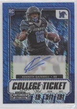 2021 Contenders Draft Picks RPS College Ticket 10/27 Kenneth Gainwell Auto xr1