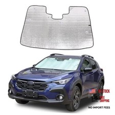 Windshield Sunshade Compatible with Su-baru Crosstrek 2024-2025, Folding Car