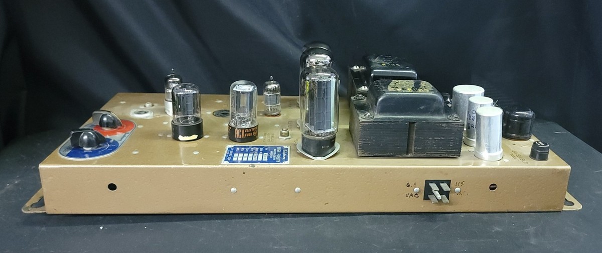 Seeburg Amplifier Model MRA5ーL6 WSR7-L6 真空管アンプ ジャンク品