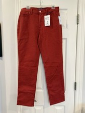 Gloria Vanderbilt Amanda Slimming Jean Classic Tapered Size 10, Autumn Blaze