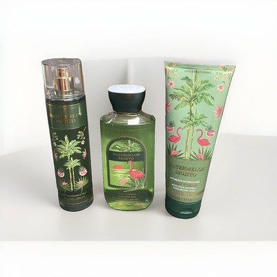 Bath & Body Works Watermelon Mojito Shower Gel, Fragrance Mist, Body Cream NEW