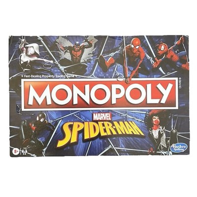   Monopoly Marvel Spider-Man Spiderman Hasbro Komplett Unbespielt Englisch