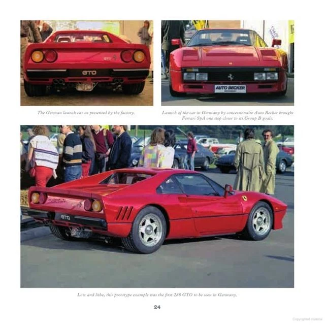 El Libro del Ferrari 288 GTO Chasis Registro Concepción Diseño Fia Foto 2 de 4